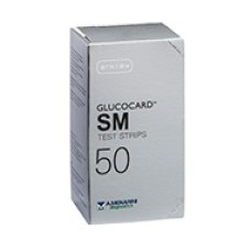 TEST STRIPS PER MISURAZIONE GLICEMIA GLUCOCARD SM 50 PEZZI