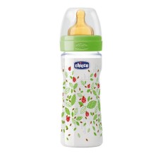 CHICCO BIBERON WELL BEING IN POLIPROPILENE UNISEX DA 250 ML MEDIUM LATTICE ITA