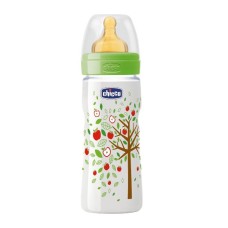 CHICCO BIBERON WELL BEING IN POLIPROPILENE UNISEX DA 330 ML FAST LATTICE ITA