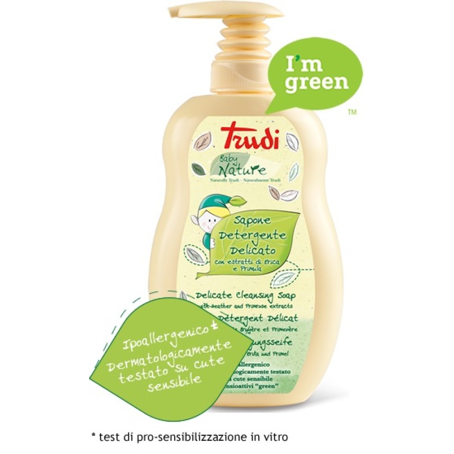 TRUDI BABY NATURE SAPONE DETERGENTE DELICATO 400 ML