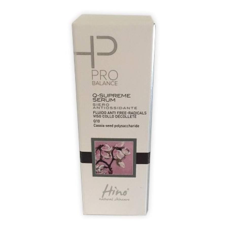 HINO NATURAL SKINCARE PRO BALANCE Q-SUPREME SERUM SIERO ANTIOSSIDANTE 30 ML