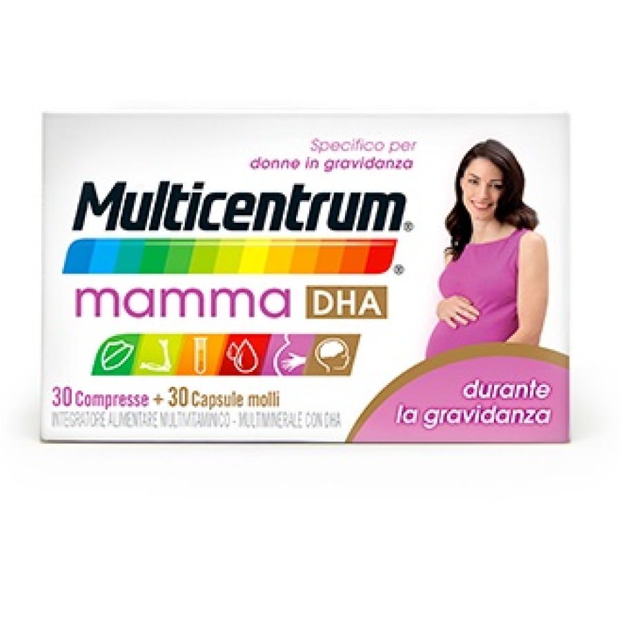 MULTICENTRUM MAMMA DHA 30 COMPRESSE + 30 CAPSULE