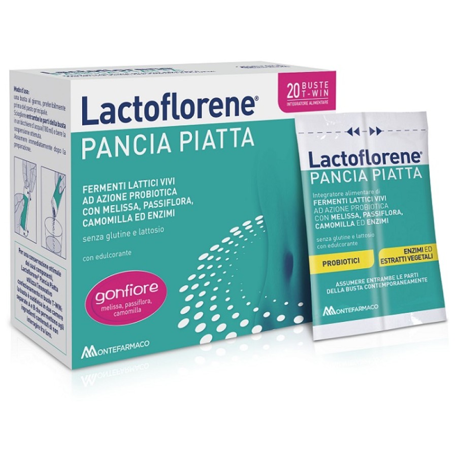 LACTOFLORENE PANCIA PIATTA 20 BUSTINE