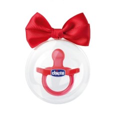 CHICCO GOMMOTTO ROSSO IN SILICONE 0-6 MESI