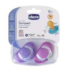 CHICCO SUCCHIETTO COMPACT GIRL C 16-36 MESI 2 PEZZI