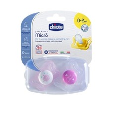 CHICCO SUCCHIETTO MICRO GRL 0-2 MESI 2 PEZZI