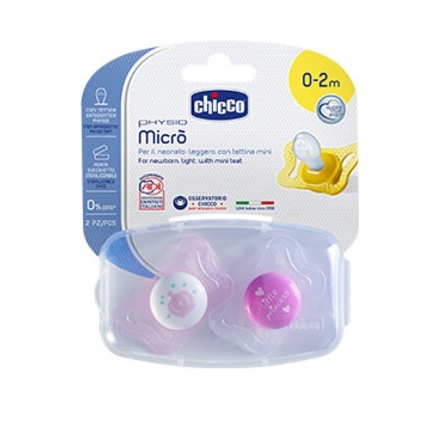 CHICCO SUCCHIETTO MICRO GRL 0-2 MESI 2 PEZZI