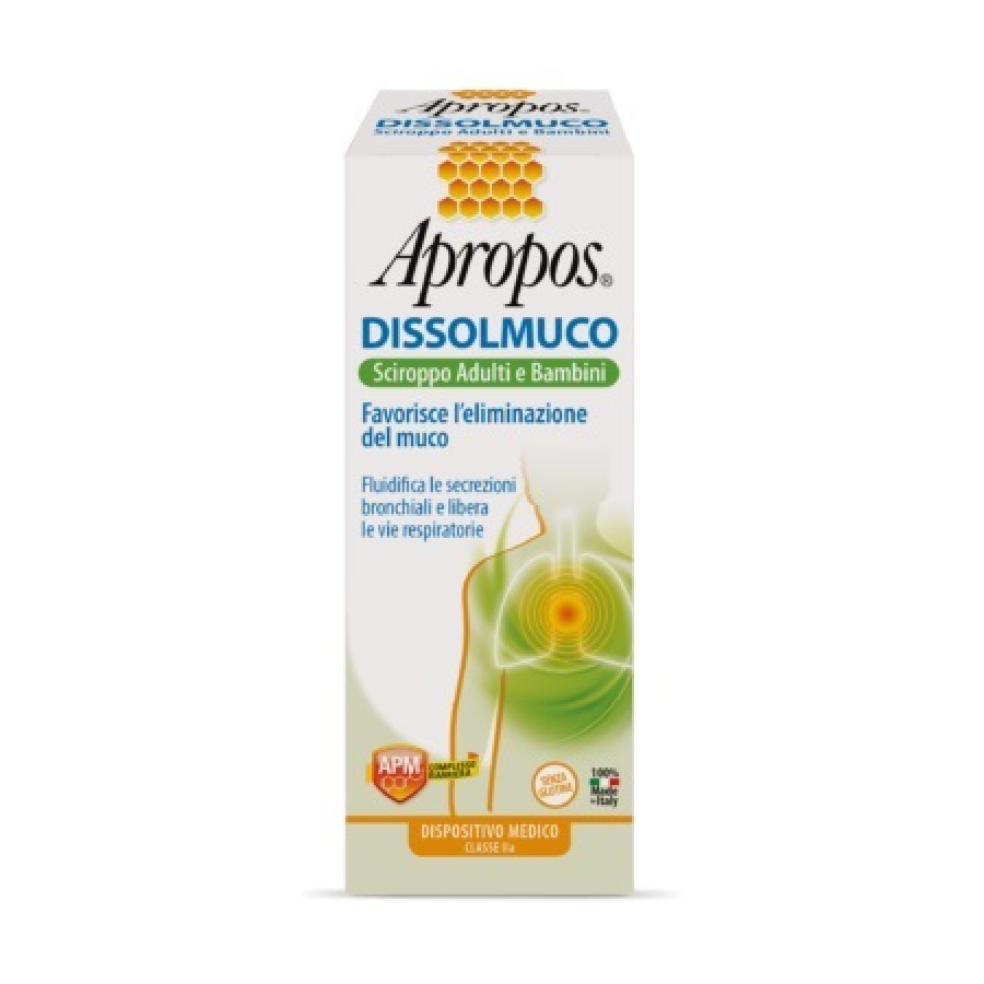 APROPOS DISSOLMUCO SCIROPPO ADULTI E BAMBINI 230 G