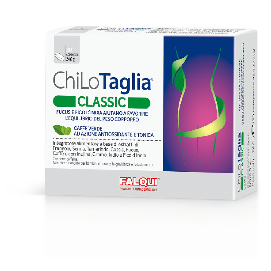 CHILO TAGLIA 30 COMPRESSE CAFFE' VERDE FICUS E FICO D'INDIA