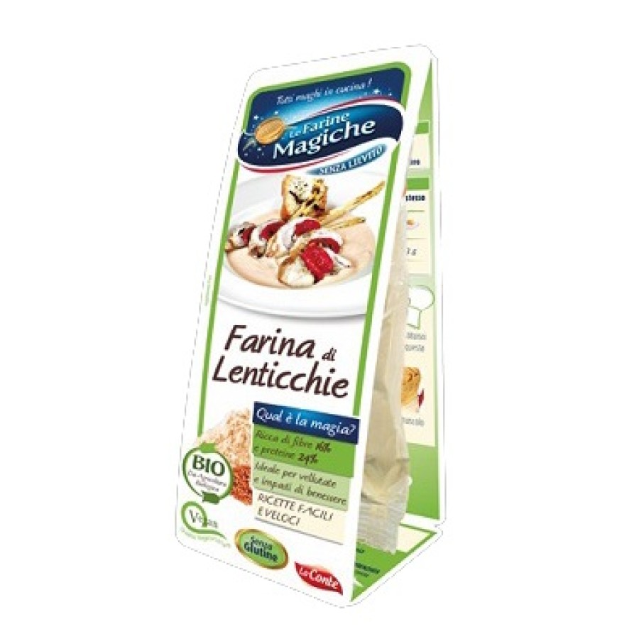 IPAFOOD FARINA DI LENTICCHIE ROSSE BIOLOGICA 100 G