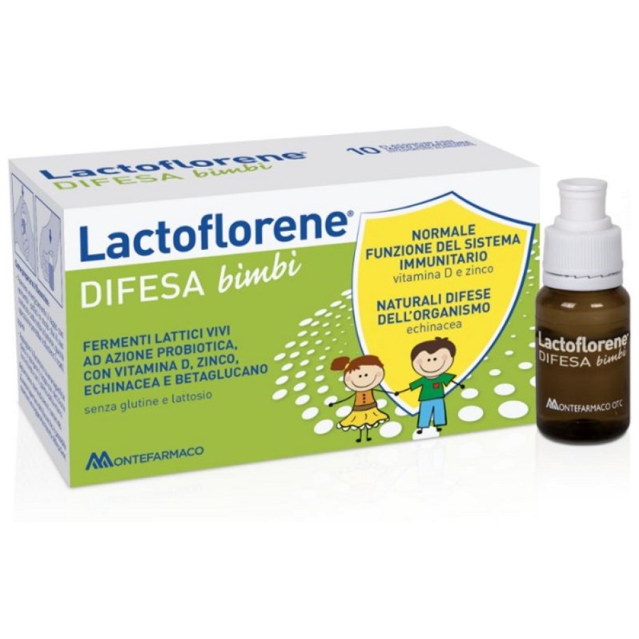 LACTOFLORENE DIFESA BAMBINI 10 FLACONI 100 ML