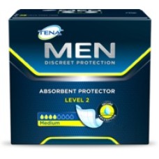 PANNOLONE SAGOMATO MASCHILE TENA MEN LIVELLO 2 20 PEZZI
