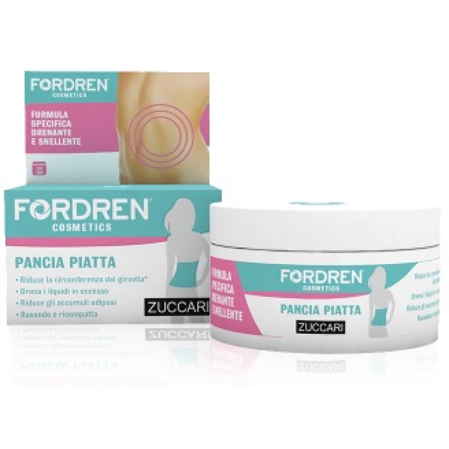 ZUCCARI FORDREN COSMETICS PANCIA PIATTA CREMA 180 ML