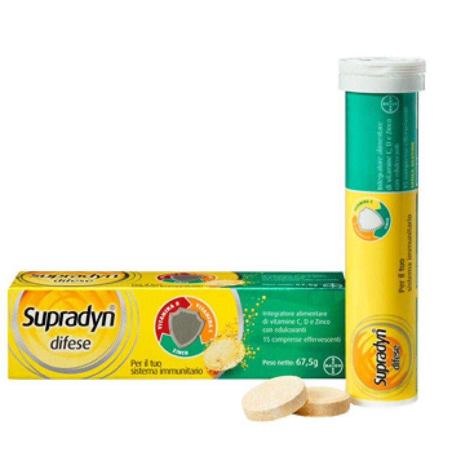 SUPRADYN DIFESE 15 COMPRESSE EFFERVESCENTI