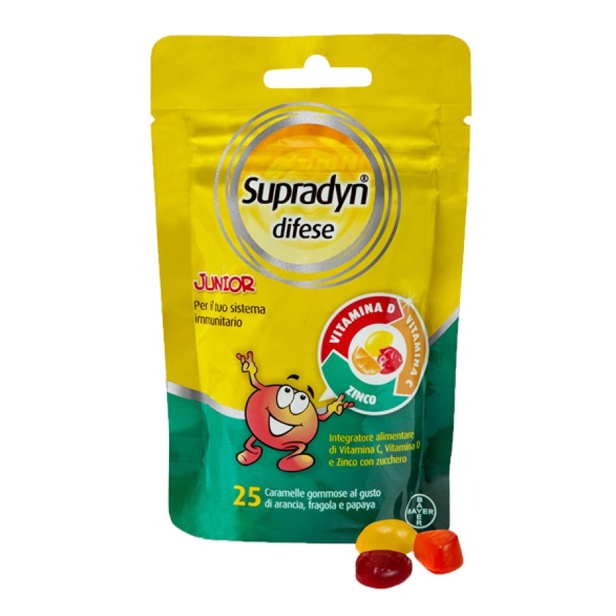SUPRADYN DIFESE JUNIOR 25 CARAMELLE GOMMOSE