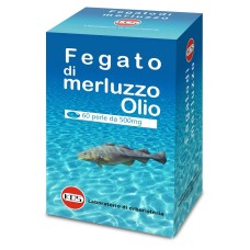 FEGATO MERLUZZO 60 PERLE 500 MG