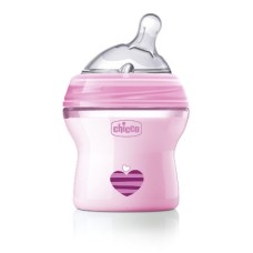 CHICCO BIBERON NATFEEL 0M+ 150 ML GIRL