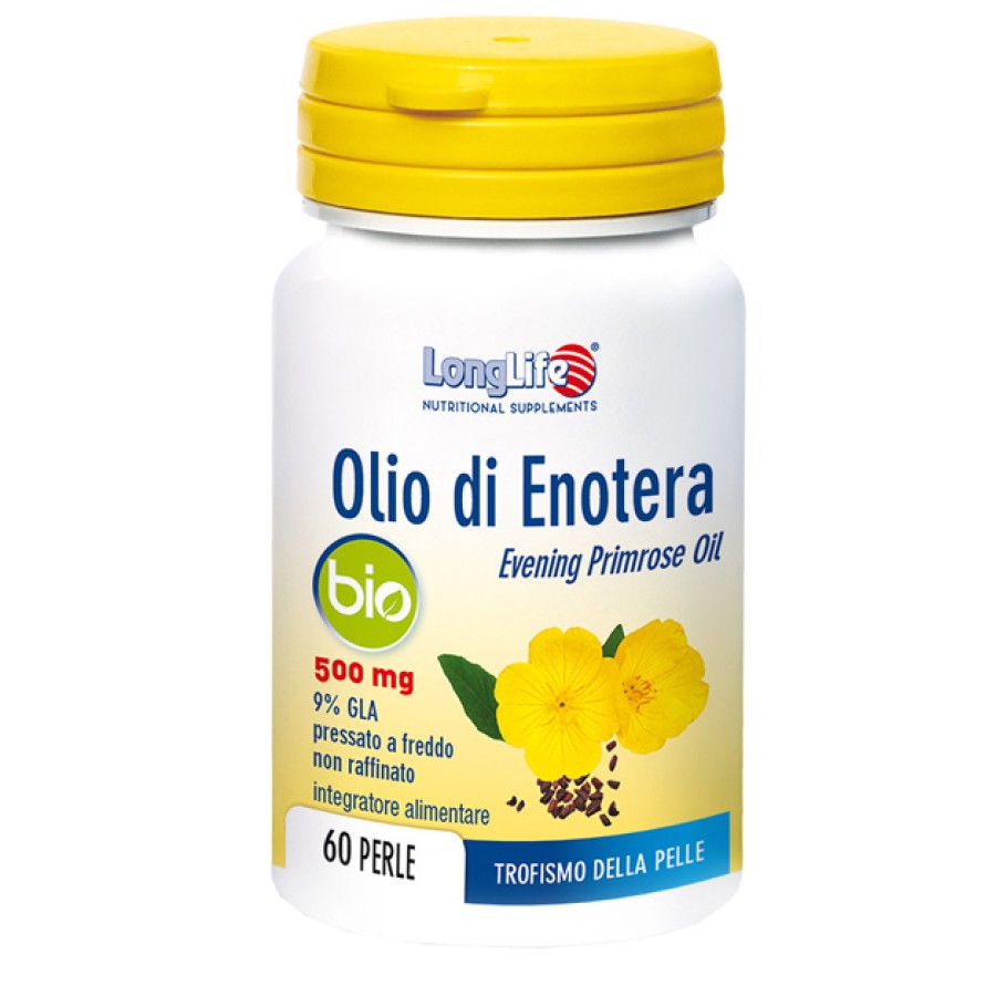 LONGLIFE OLIO ENOTERA BIO 60 PERLE 500 MG