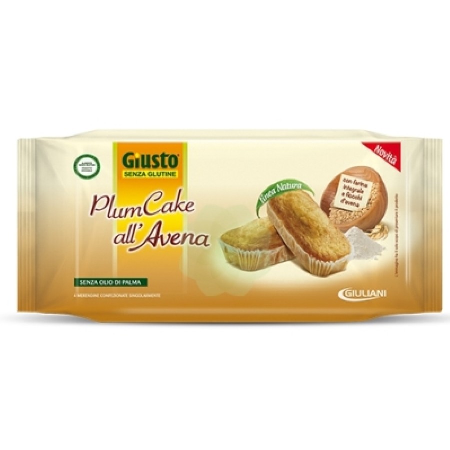 GIUSTO SENZA GLUTINE PLUMCAKE ALL'AVENA 180 G