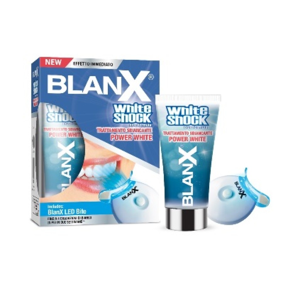BLANX WHITE SHOCK TRATTAMENTO POWER WHITE GEL 30 ML CON BITE