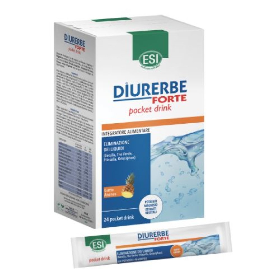 ESI DIURERBE FORTE POCKET DRINK ANANAS 24 X 20 ML