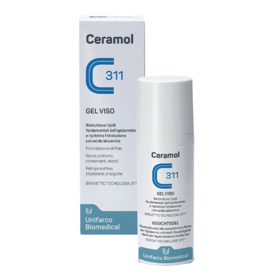CERAMOL GEL VISO 50 ML