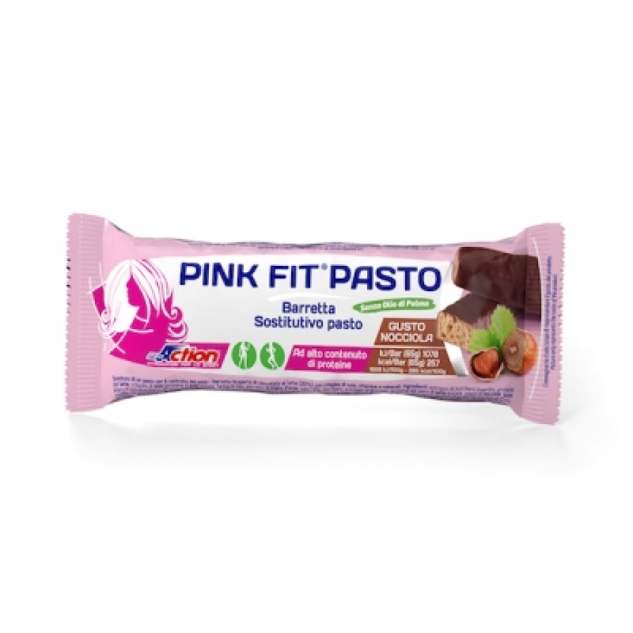 PROACTION PINK FIT PASTO BARRETTA SOSTITUTIVA DEL PASTO ALLA NOCCIOLA 65 G PROACTION PINK FIT PASTO BARRETTA SOSTITUTIVA DEL PASTO ALLA NOCCIOLA 65 G