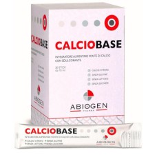 CALCIOBASE 30 STICK DA 10 ML SENZA ZUCCHERI AGGIUNTI SENZA GLUTINE E SENZA LATTOSIO