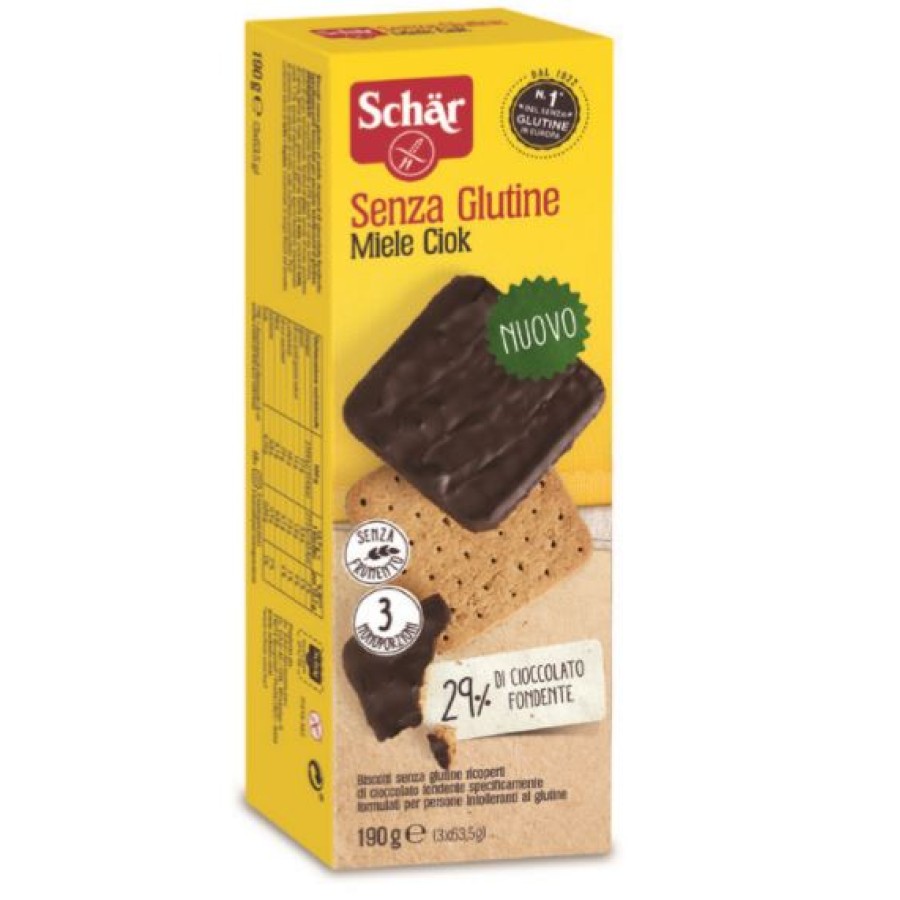 SCHAR BISCOTTI MIELE CIOK 190 G