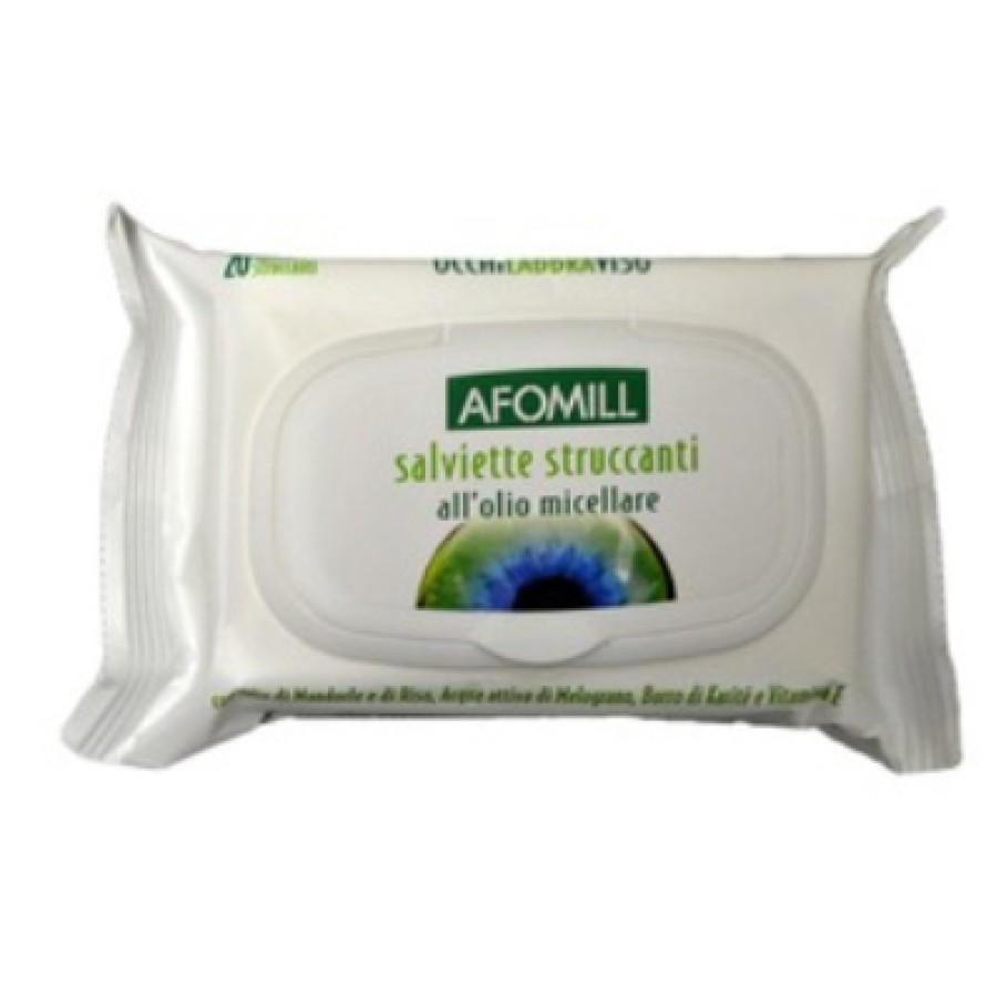 AFOMILL SALVIETTINE STRUCCANTI OLIO MICELLARE