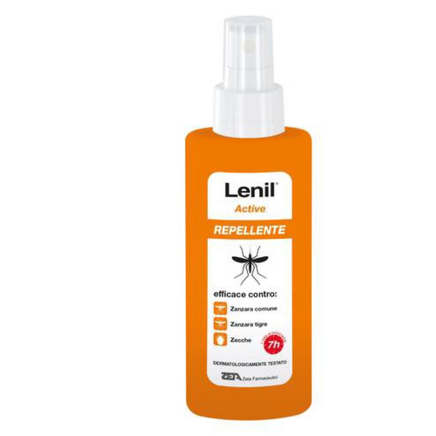 LENIL ACTIVE SPRAY SOLUZIONE ANTIZANZARA IN FLACONE + POMPA SPRAY 100 ML