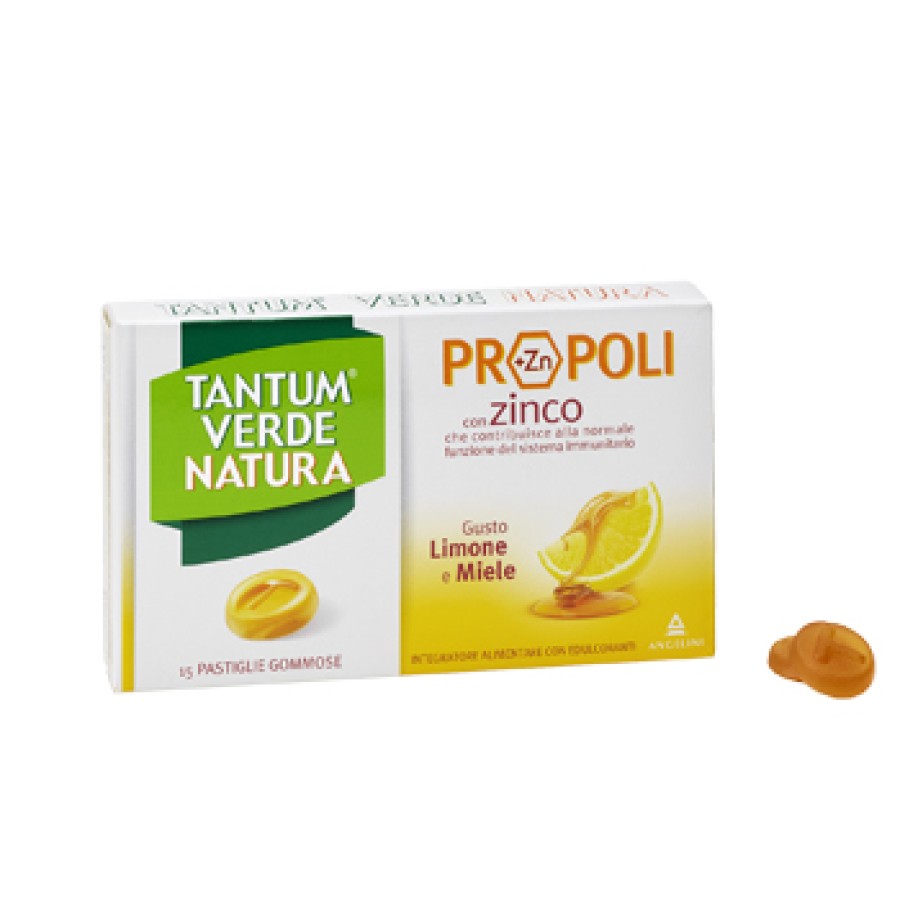 TANTUM VERDE NATURA PASTIGLIE GOMMOSE LIMONE & MIELE 30 G