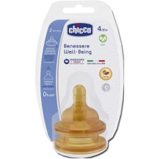 CHICCO TETTARELLA WELL BEING 4 MESI+ FAST LATTICE 2 PEZZI