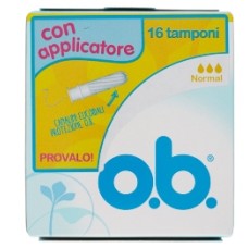 OB APPLICATORE NORMAL 16 PEZZI