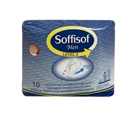 PANNOLONE PER INCONTINENZA SAGOMATO SOFFISOF MEN LEVEL 2 10 PEZZI