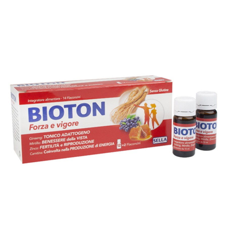 BIOTON GINSENG FORZA VIG 14 FLACONCINI