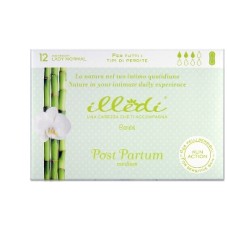 ILLEDI ASSORBENTI LADY NORMAL SENZA ALI POST PARTO PER TUTTI I TIPI DI PERDITE MEDIUM 12 PEZZI