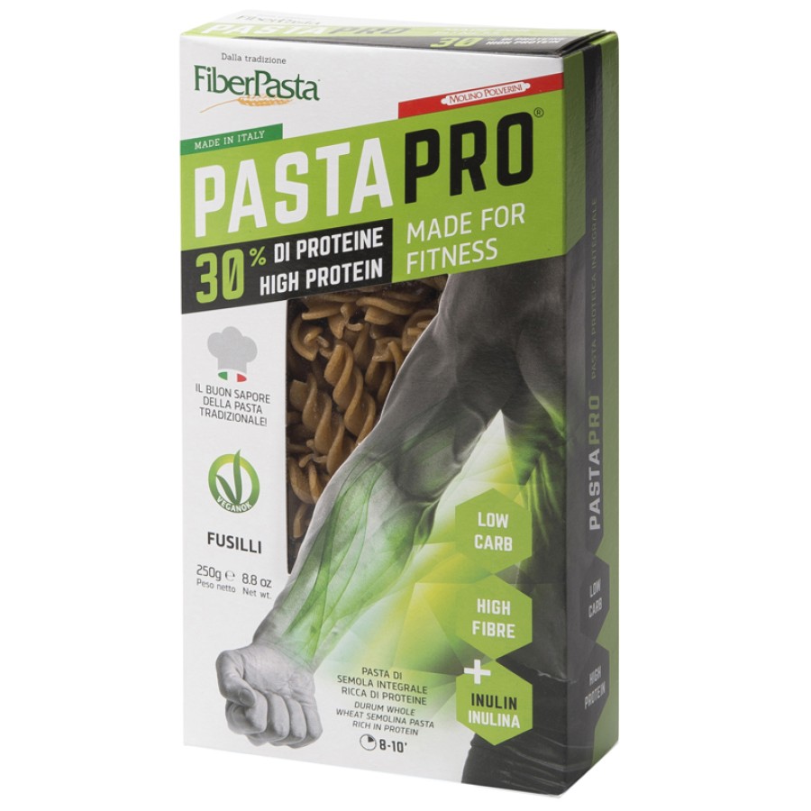 PASTAPRO FUSILLI INTEGRALI 30% PROTEINE 250 G