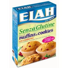 ELAH PREPARATO PER MUFFIN E COOKIES CON CRANBERRIES 190 G