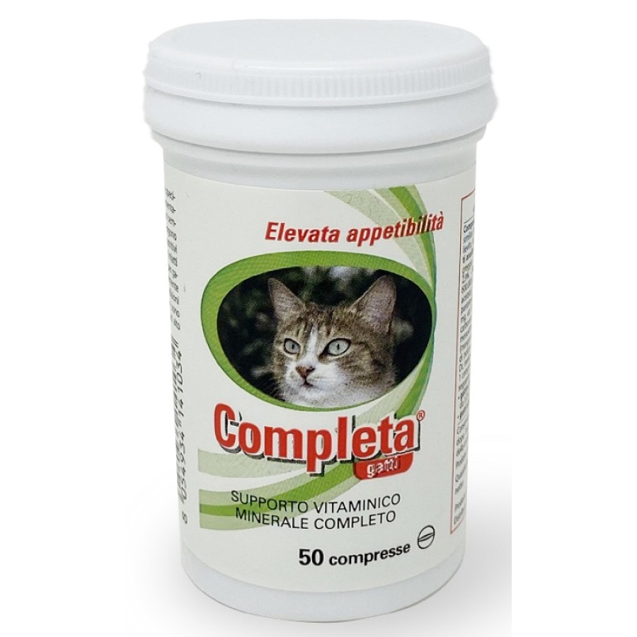 COMPLETA GATTI 50 COMPRESSE BARATTOLO 25 G