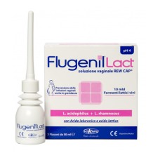 FLUGENIL LACT SOLUZIONE VAGINALE INTERNA A BASE DI FERMENTI LATTICI 3 FLACONI DA 50 ML + 3 APPLICATORI MONOUSO