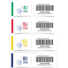AGO PER PENNA DA INSULINA FORA FINE 32 GAUGE 6 MM 100 PEZZI