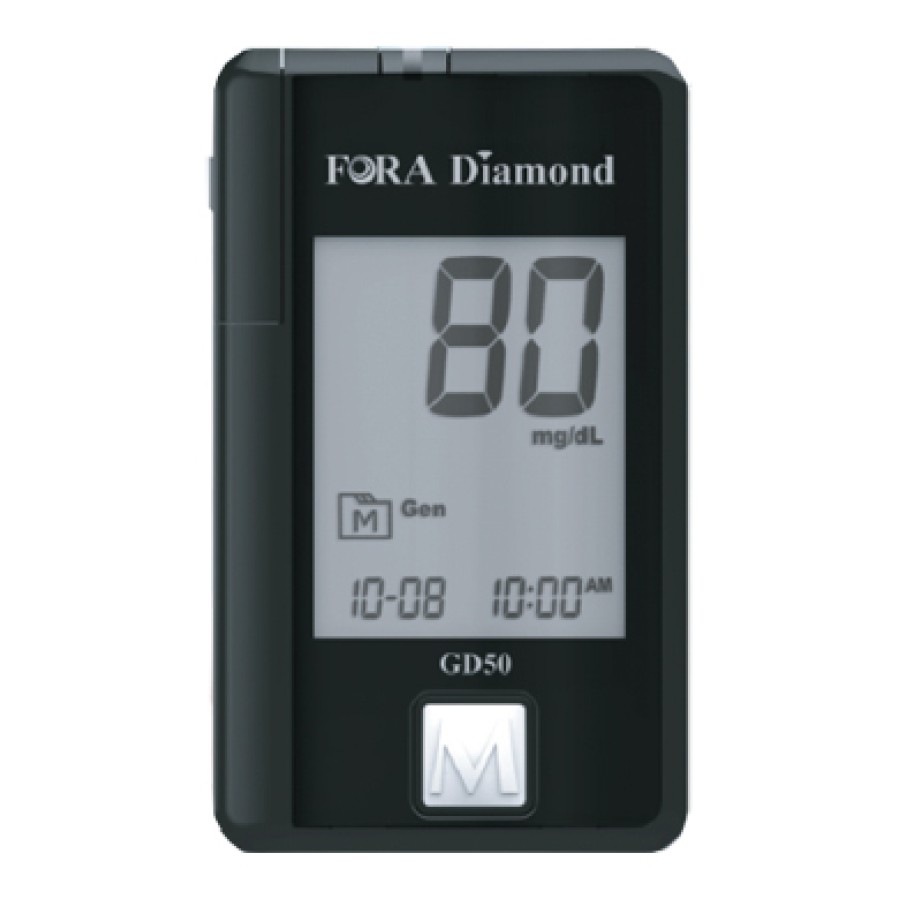 STRISCE MISURAZIONE GLICEMIA FORA DIAMOND PRIMA VOICE MINI GD50 25 PEZZI