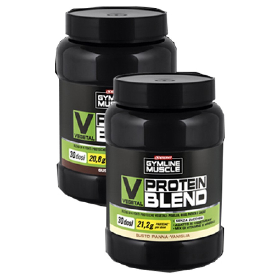 GYMLINE MUSCLE VEG PROT BLEND CACAO 900 G