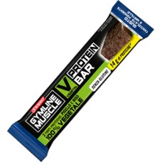 GYMLINE MUSCLE VEGETAL PROTEIN BAR CIOCCOLATO FONDENTE E MIRTILLO 60 G