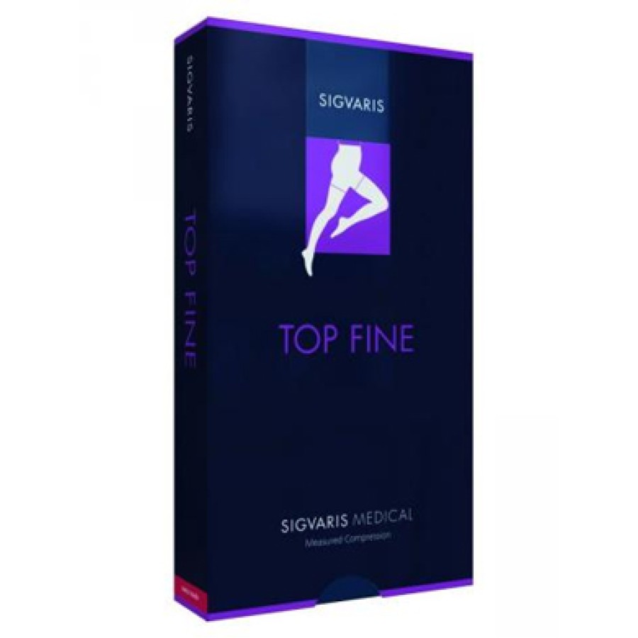 SIGVARIS 701 CCL1 TFQ COLLANT TOP FINE CORTO PUNTA CHIUSA CRISPA S PLUS
