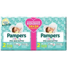 PAMPERS BABY DRYDUO DWCT MINI X 48 PEZZI