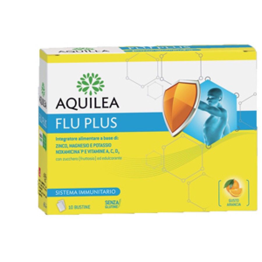 AQUILEA FLU PLUS 10 BUSTINE
