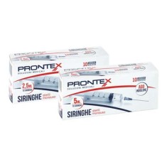 SIRINGA PRONTEX 2,5 ML AGO IND 10 PEZZI