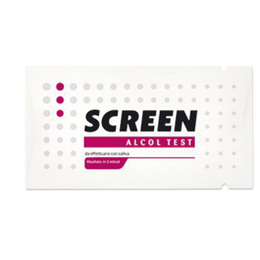 SCREEN ALCOOL TEST SALIVARE MONOUSO